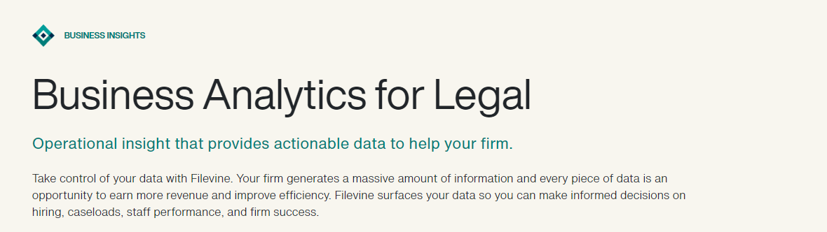 Business Analytic Software for Legal: Empowering Data-driven Insights