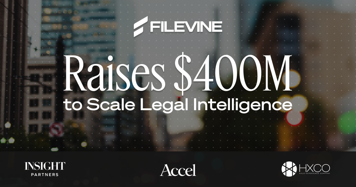 Filevine Raises $400M to scale legal intelligence